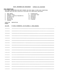 Form DGS-30-344 Rood Information Worksheet - Single Ply Roofing - Virginia, Page 4
