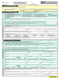 Form AP-133 Texas Application for Fuels Tax License - Texas, Page 3