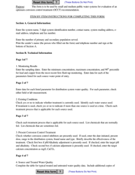 DHEC Form 2134 Optimum Corrosion Control Treatment (Occt) Recommendation - Desktop Evaluation Short Form for Small and Medium Public Water Systems - South Carolina, Page 8