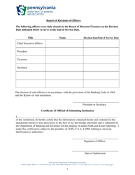 Oath and Roster Forms - Directors/Trustees and Officers - Shareholder Elected - Pennsylvania, Page 5