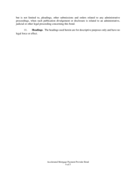 Accelerated Mortgage Payment Provider Bond - Pennsylvania, Page 4