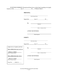 Accelerated Mortgage Payment Provider Bond - Pennsylvania, Page 5