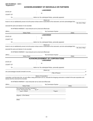 Form 5600-FM-BMP0010 Supplement C Contractual Consent of Landowner (Coal) - Pennsylvania, Page 2