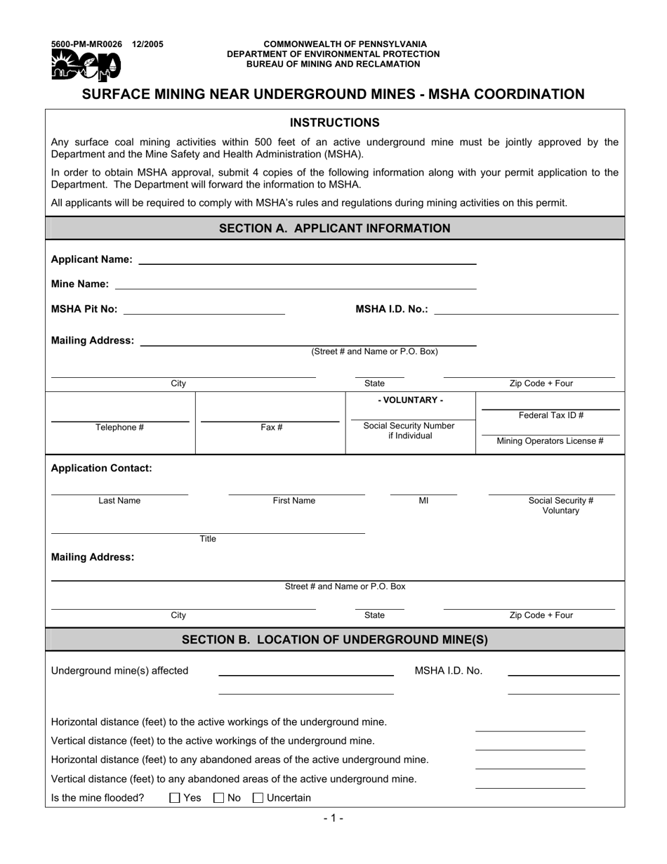 Form 5600-PM-MR0026 - Fill Out, Sign Online and Download Printable PDF ...