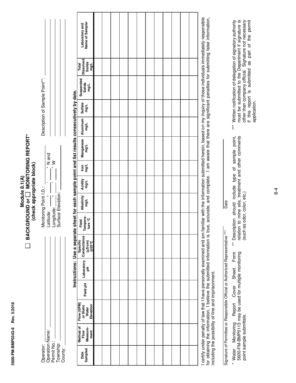Form 5600-PM-BMP0343-8 Module 8: Hydrology - Pennsylvania, Page 4