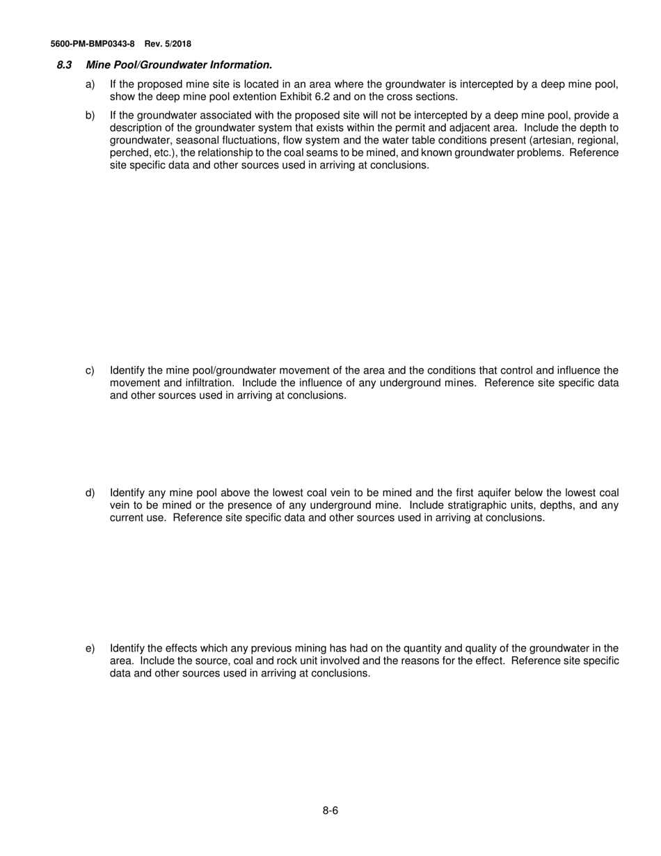 Form 5600-PM-BMP0343-8 Module 8: Hydrology - Pennsylvania, Page 6