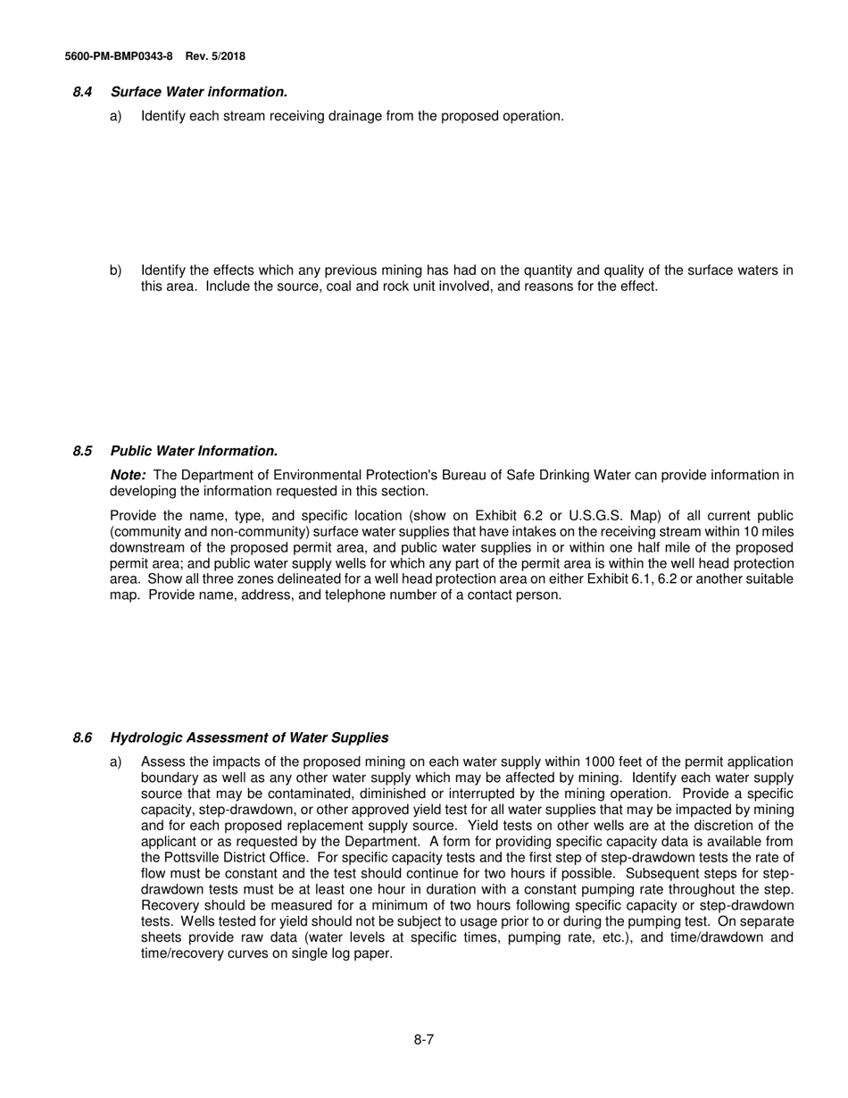 Form 5600-PM-BMP0343-8 Module 8: Hydrology - Pennsylvania, Page 7