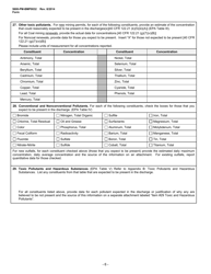 Form 5600-PM-BMP0032 Application for Individual Npdes Permit Associated With Mining Activities - Pennsylvania, Page 6