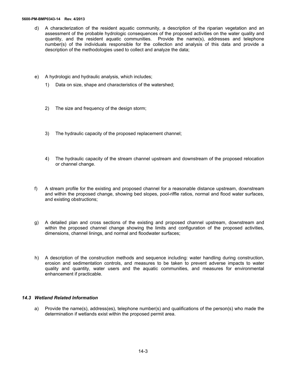 Form 5600-PM-BMP0343-14 Module 14: Streams / Wetlands - Pennsylvania, Page 3