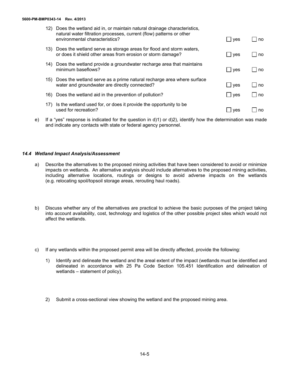 Form 5600-PM-BMP0343-14 Module 14: Streams / Wetlands - Pennsylvania, Page 5