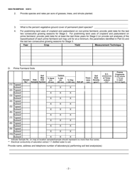 Form 5600-FM-BMP0049 Planting and Soil Test Report for Coal - Pennsylvania, Page 2