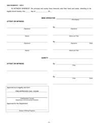 Form 5600-FM-BMP0073 Appeal Bond Surety Guarantee - Pennsylvania, Page 4