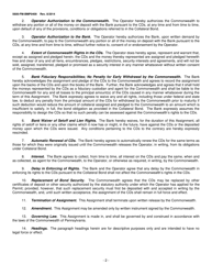 Form 5600-FM-BMP0409 Assignment of Certificate of Deposit Under Collateral Bond - Mining - Pennsylvania, Page 2