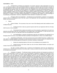 Form 5600-FM-BMP0414 Loan Agreement (For Emergency Bond Fund Applicant) - Pennsylvania, Page 3