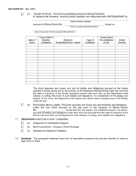 Form 5600-FM-BMP0407 Collateral Bond-Mining (Subsidence) - Pennsylvania, Page 4