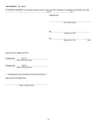 Form 5600-FM-BMP0407 Collateral Bond-Mining (Subsidence) - Pennsylvania, Page 5
