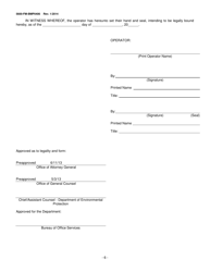Form 5600-FM-BMP0406 Collateral Bond-Mining (General) - Pennsylvania, Page 6