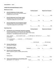 Form 5600-FM-BMP0451 Cost Comparisons and Bond Calculation for Existing and Replacement Supplies - Pennsylvania, Page 2