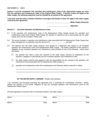 Form 5600-FM-BMP0110 Consent to Lesser Water Supply Agreement - Pennsylvania, Page 5