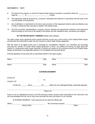 Form 5600-FM-BMP0110 Consent to Lesser Water Supply Agreement - Pennsylvania, Page 8