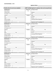 Form 2630-PM-BECB0506C Attachment A Storage Tank Installer and Inspector Application - Pennsylvania, Page 5