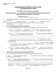 Form 2630-FM-BECB0159 Underground Storage Tank System Closure Report Form - Pennsylvania, Page 8