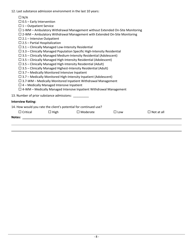 Treatment Assignment Protocol Assessment (Tap) - Client Info - Pennsylvania, Page 8