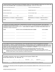 Form HD01157F Application for Dealer Registration - Pennsylvania, Page 2