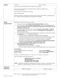 Form LIIB-303 Boiler - Industrial Board Petition - Pennsylvania, Page 2