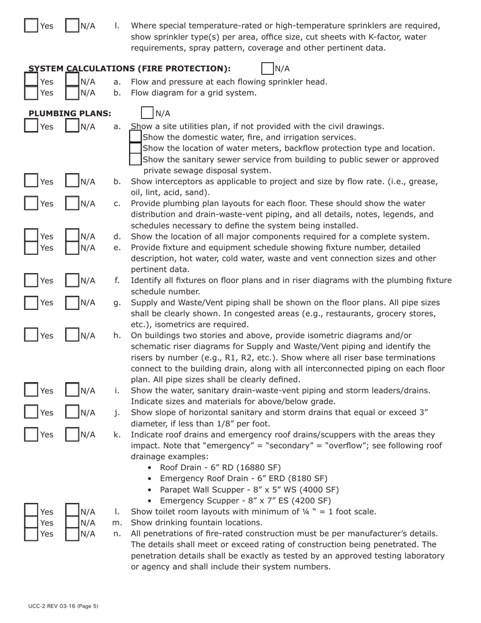 Form UCC-2 Ucc Plan Review Checklist - Pennsylvania, Page 5