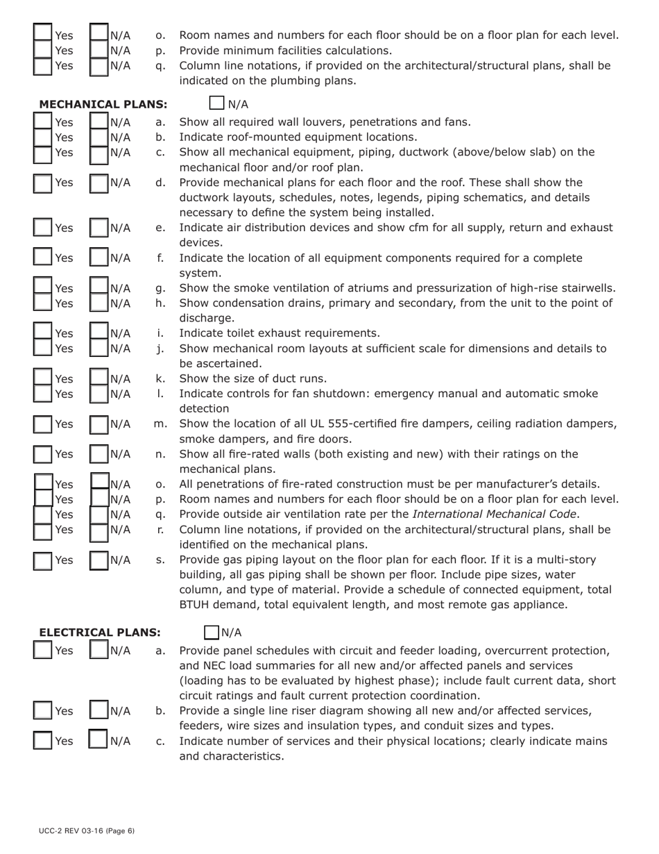 Form UCC-2 Ucc Plan Review Checklist - Pennsylvania, Page 6