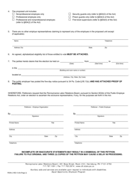Form PERA-3 Joint Request for Election - Pennsylvania, Page 2