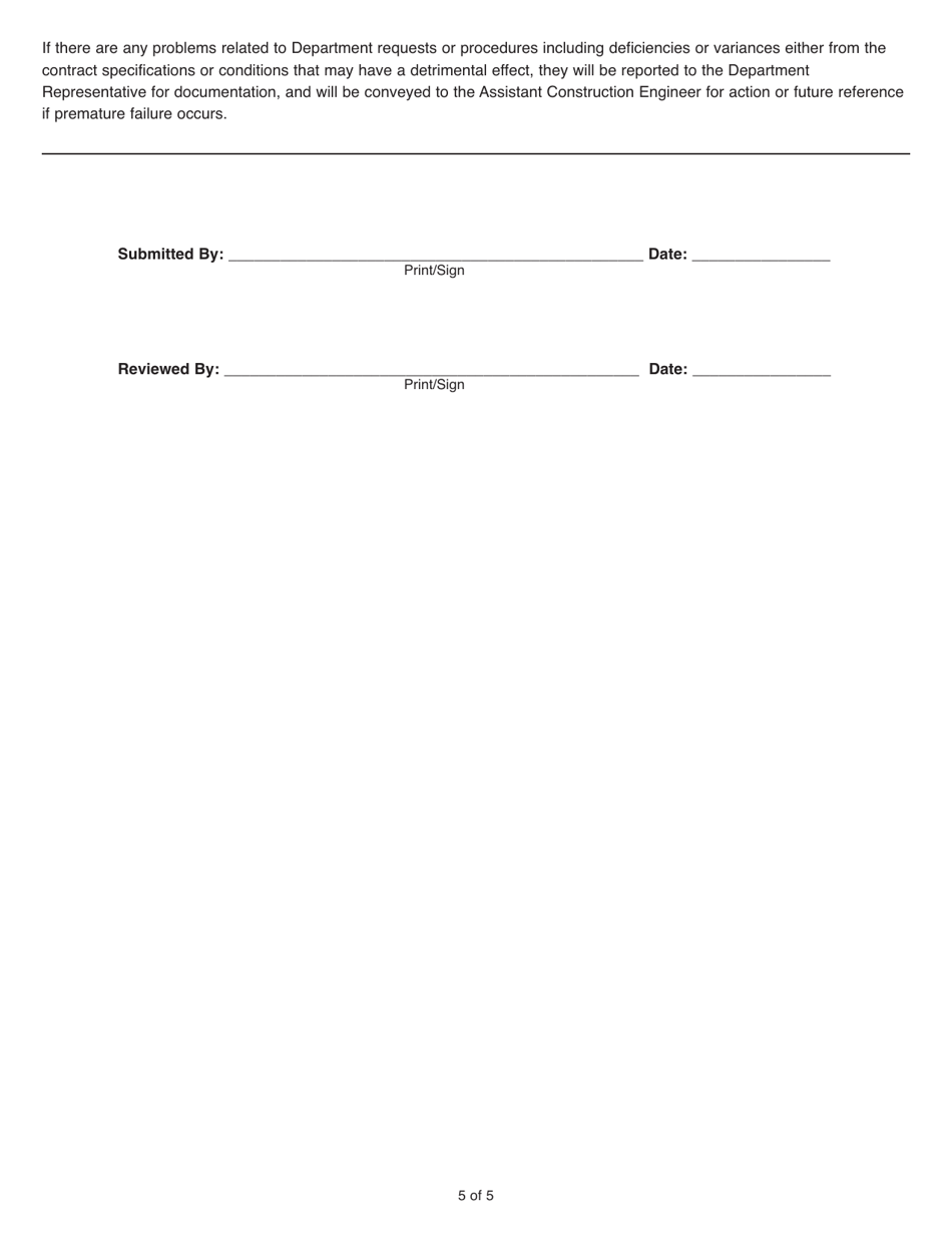 Form CS-206 Minimum Quality Control Plan - Pennsylvania, Page 5