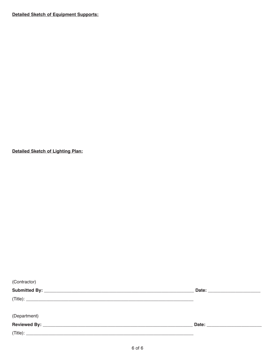 Form CS-1042 Minimum Quality Control Plan for Field Placement of Latex Modified Mortar or Concrete Wearing Surface - Pennsylvania, Page 6