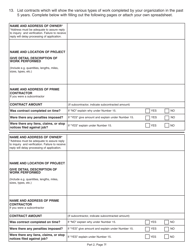 Form CS-4300NS New Subcontractor Application - Pennsylvania, Page 13