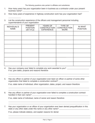 Form CS-4300NS New Subcontractor Application - Pennsylvania, Page 4