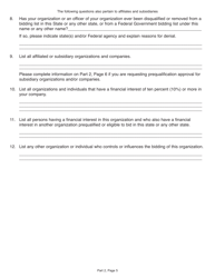 Form CS-4300NS New Subcontractor Application - Pennsylvania, Page 5