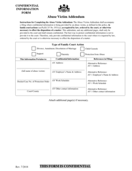 Confidential Information Form - Pennsylvania, Page 5