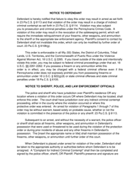 Final Protection From Abuse Order - Pennsylvania, Page 7