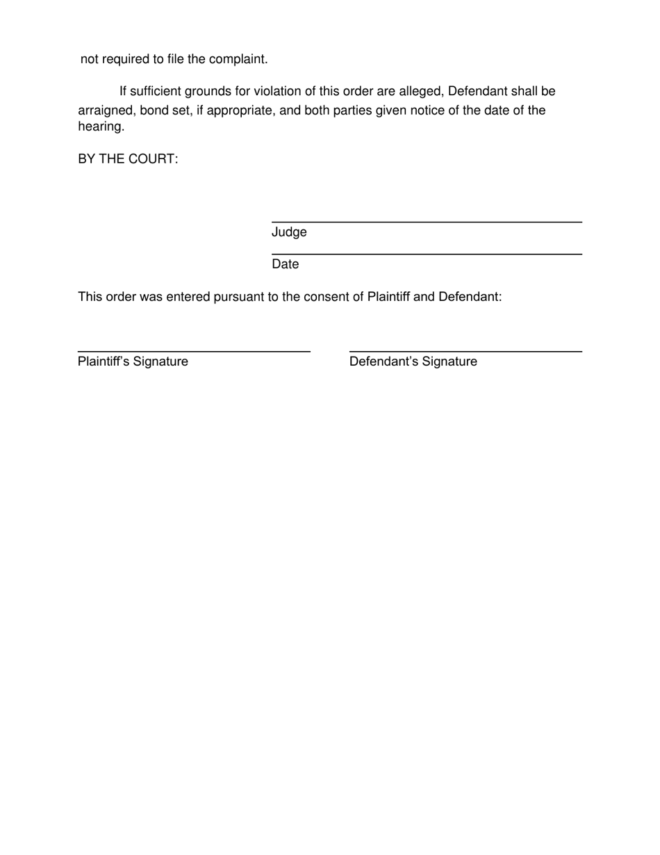 Final Protection From Abuse Order - Pennsylvania, Page 8