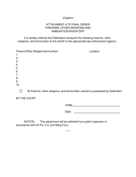 Final Protection From Abuse Order - Pennsylvania, Page 9
