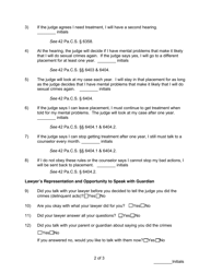 Form J407 Addendum to Admission Colloquy Form - Pennsylvania, Page 2