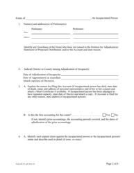 Form OC-03 Petition for Adjudication/Statement of Proposed Distribution Pursuant to Pa. O.c. Rule 2.4 - Pennsylvania, Page 2