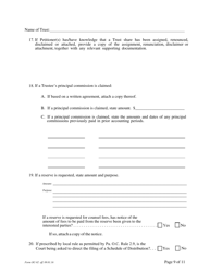 Form OC-2 Petition for Adjudication/Statement of Proposed Distribution Pursuant to Pa. O.c. Rule 2.4 - Pennsylvania, Page 9
