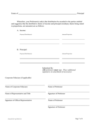 Form OC-05 Petition for Adjudication - Principal's Estate (Under Power of Attorney) - Pennsylvania, Page 7