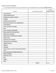 Form G-02 Report of Guardian of the Estate - Pennsylvania, Page 3