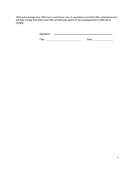 Boat Registration Issuing Agent Rules &amp; Regulations - Pennsylvania, Page 4