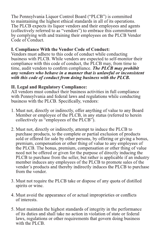 Form LCB-530 Vendor Code of Conduct - Pennsylvania, Page 2