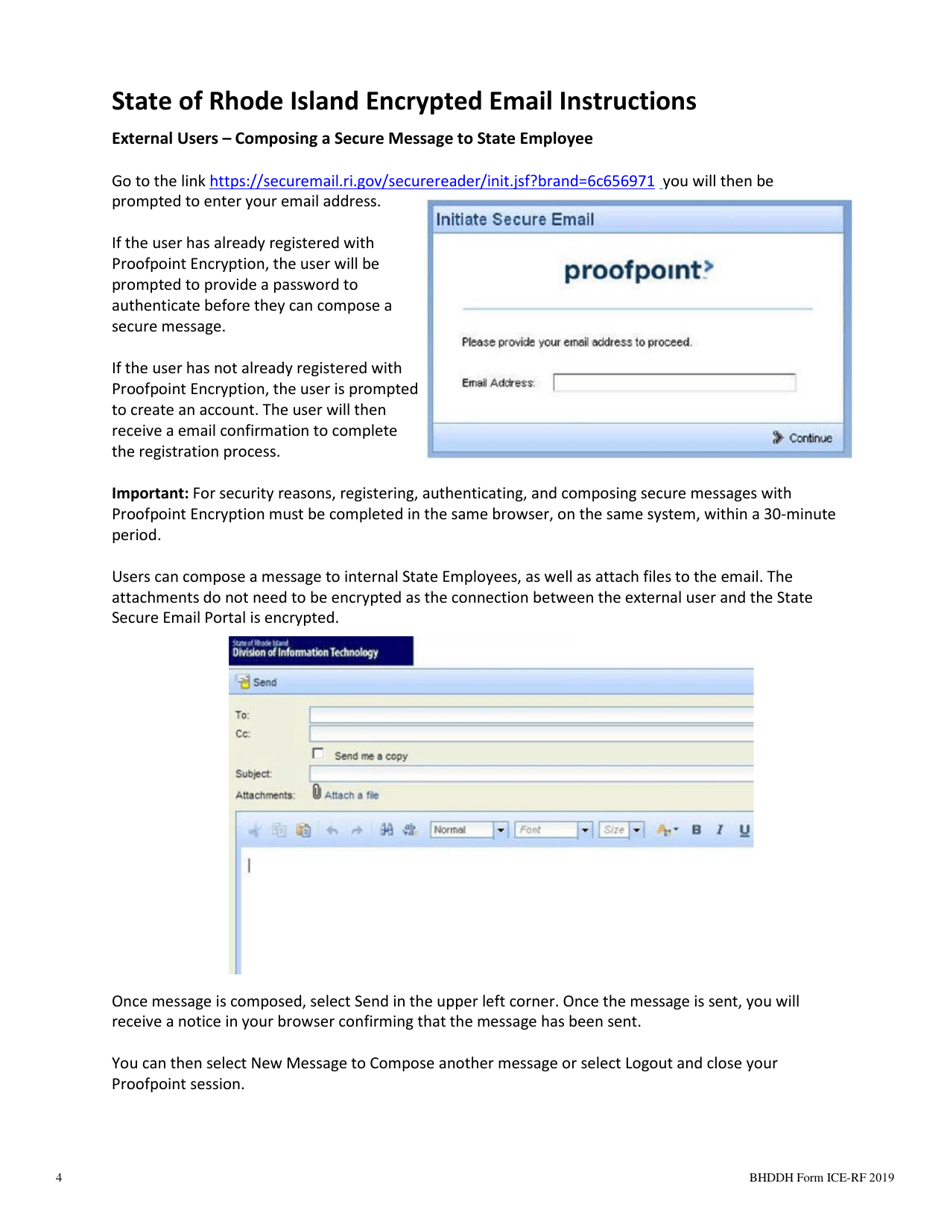BHDDH Form ICE-RF Integrated Community Employment Reporting Form - Rhode Island, Page 4