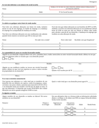 Form SNAP/RIW-200 Change Report Form - Rhode Island (Portuguese), Page 2